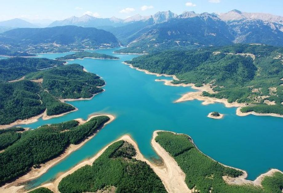 PLASTIRA LAKE in perfect harmony with the natural scenery, rich in sights