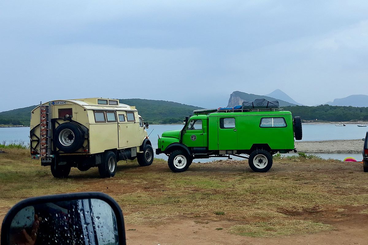 Wild camping overland expedition in the Southern Greece