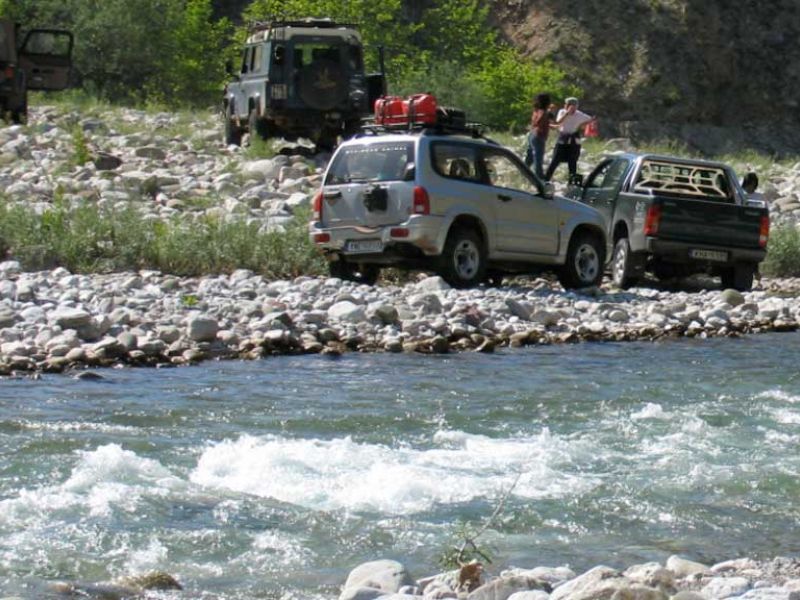 Off Road 4x4 Journey to the streams, rivers, lakes of Evrytania and Agrafa 